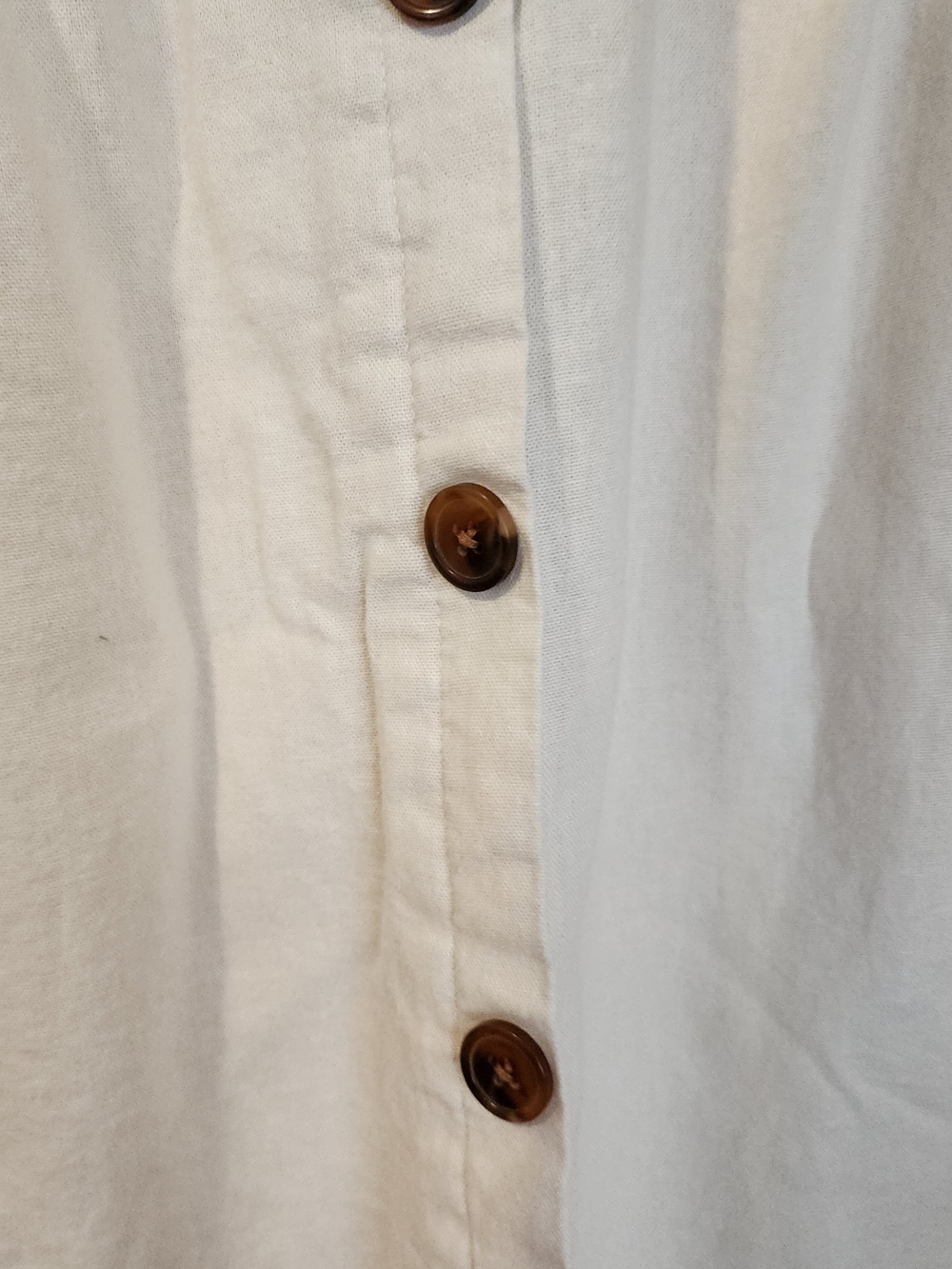 dip Cream Button-Front Midi Skirt - Picture 4 of 8
